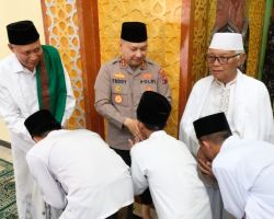 Polres Kediri Kota Pererat Silaturahmi Dengan Ulama Melalui Safari Sholat Jum’at