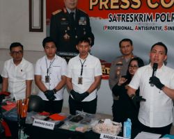 Jatanras Polrestabes Surabaya Berhasil Ringkus Aktor Sandal Berpaku yang Meresahkan Warga