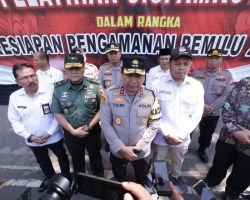 Polda Jatim Gelar Sispamkota, Buktikan Polri Siap Kawal Pemilu 2024