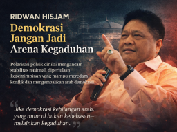Dari Arsitektur ke Arena: Kritik Ridwan Hisjam atas Arah Demokrasi