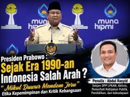 Presiden Prabowo: Sejak Era 1990-an Indonesia Salah Arah? Etika Kepemimpinan dan Kritik Kebangsaan