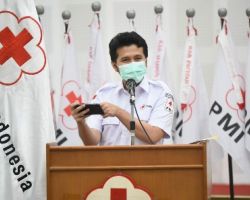 Wagub Emil Minta PMI Tingkatkan Kesiapan Hadapi Lonjakan Kasus Covid 19
