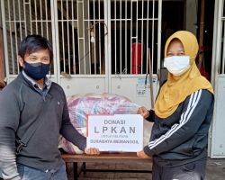 DPP LPKAN Indonesia Berbagi Bansos Saat PPKM Darurat