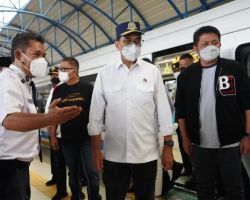 Kemenhub Jadikan Palembang Contoh Transportasi Massal Terintegrasi