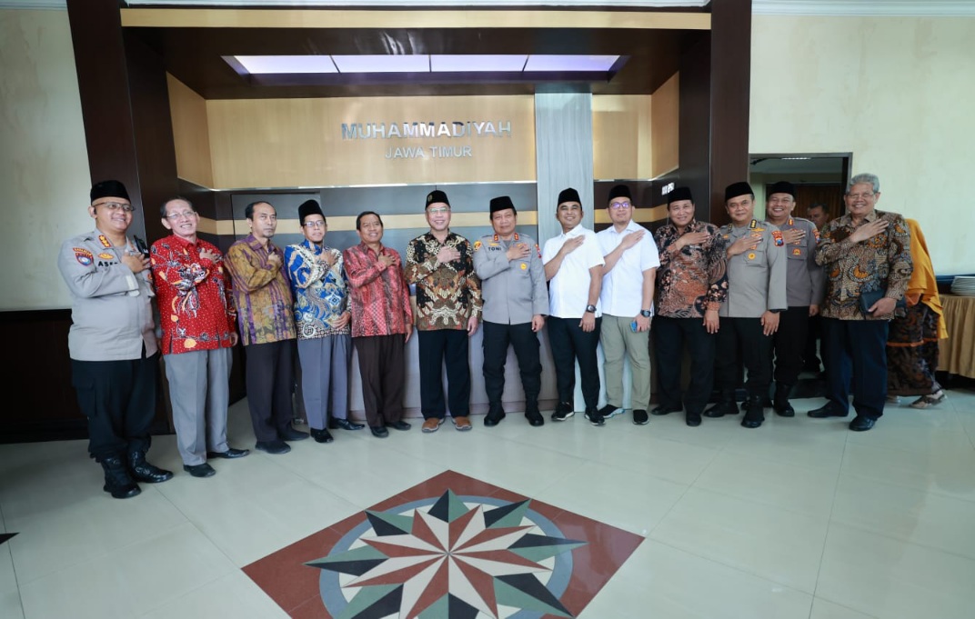 Perkuat Sinergitas, Polda Jatim Silaturahmi Dengan PW Muhammadiyah