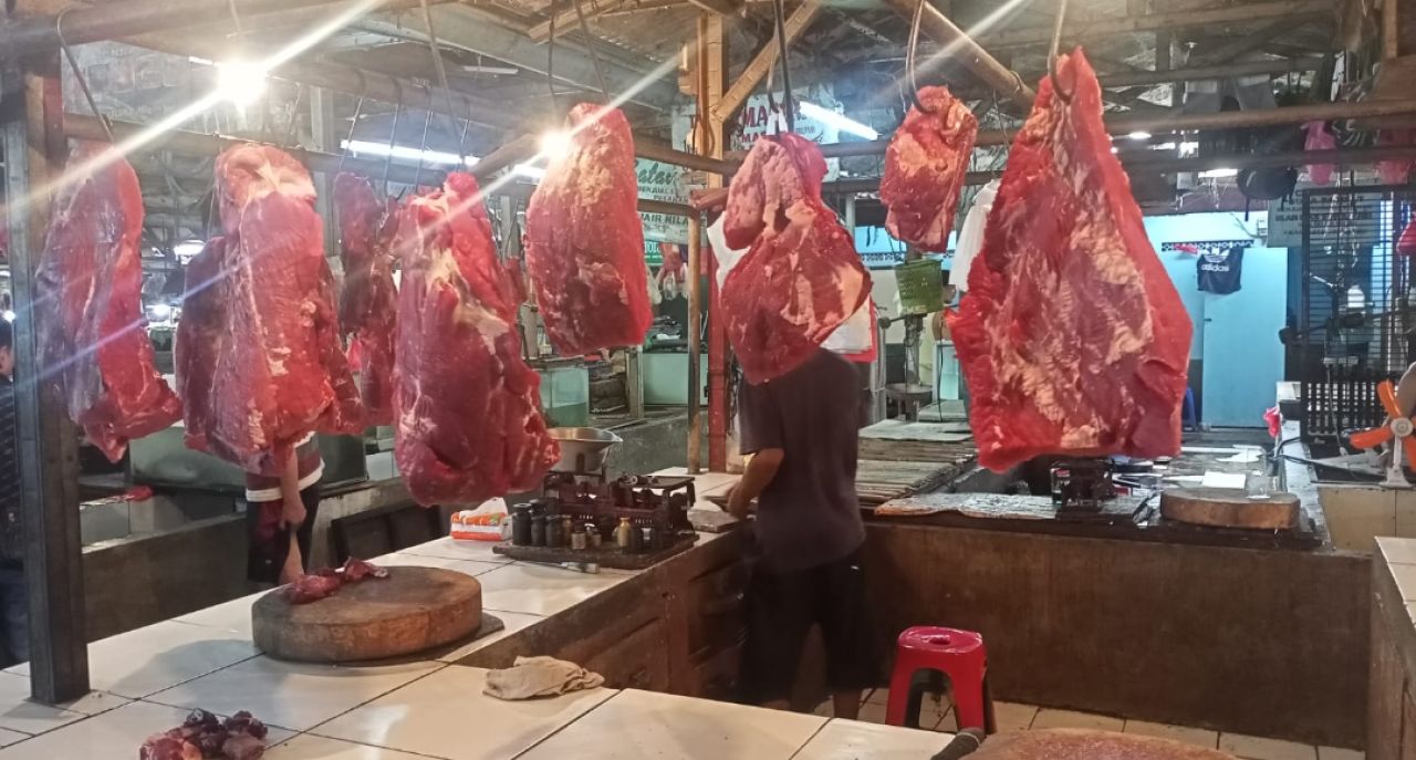 Jelang Libur Nataru, Stok dan Harga Daging Sapi Masih Stabil