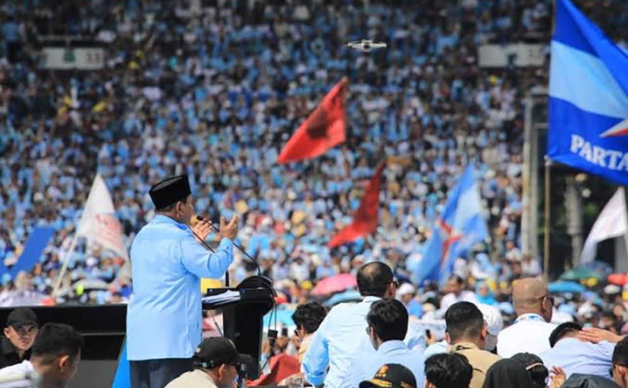 Kampanye Akbar Paslon 02 di GBK (Foto: Ist)