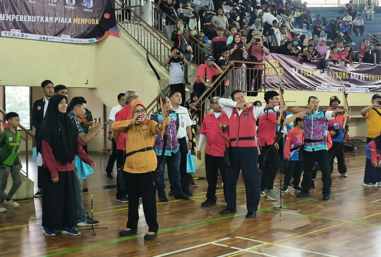 Indonesia Youth Games Gelar Kejuaraan Panahan Kategori Pelajar Tingkat Nasional