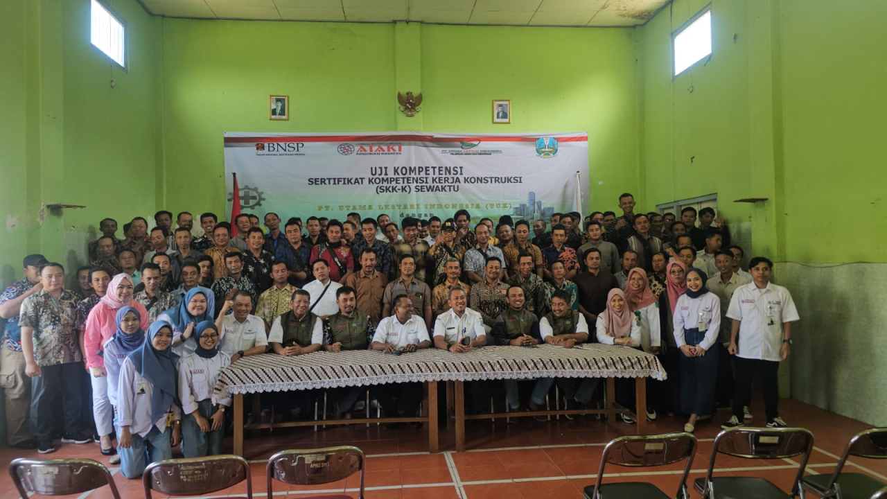 PT ULI Bareng LSP ATAKI Gelar Ujikom SKK-K Sewaktu di Lima UPT PU SDA Pemprov Jatim