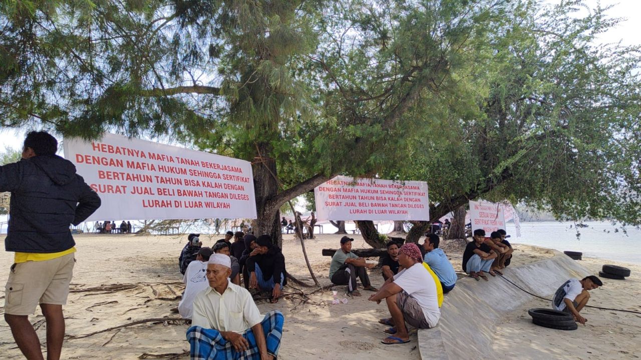 Harapan Warga Tercapai, Eksekusi Lahan Gili Sudak Sekotong di Tunda