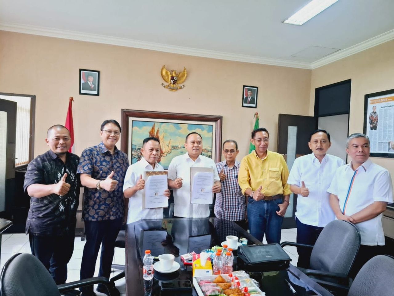 Baso Juherman Optimistis ,Kemitraan DPD Gapeknas Dengan PT. Gamana Krida Bhakti Permudah Anggotanya