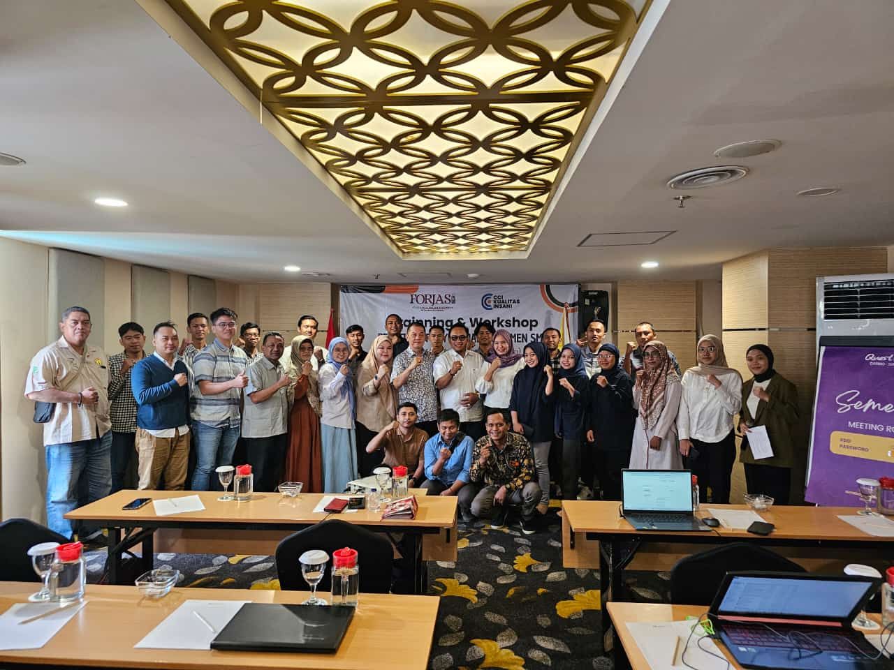 PT Forjasi Lentera Indonesia Gelar Pelatihan Penyusunan Dokumen SMAP untuk Perusahaan Konstruksi