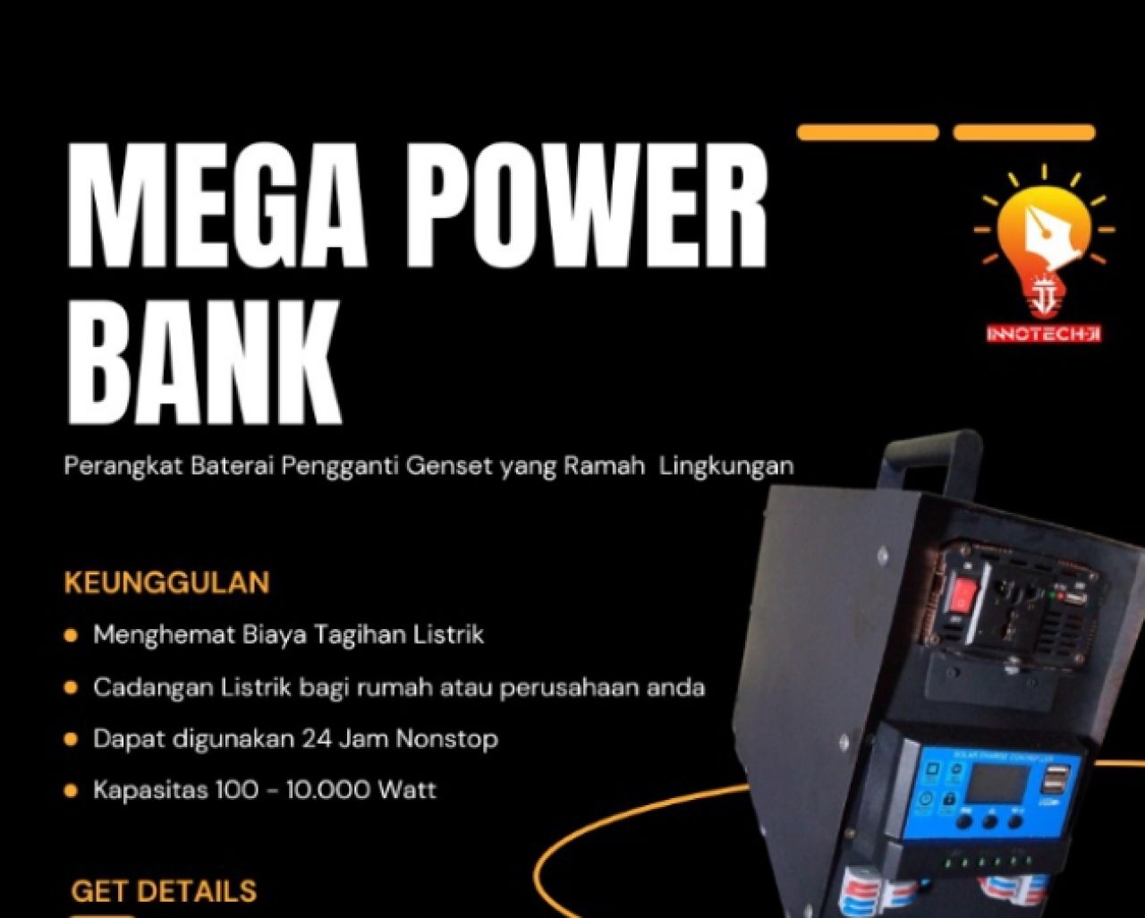 Mega Power Bank Karya Anak Bangsa Siap Diuji Dan Dipasarkan