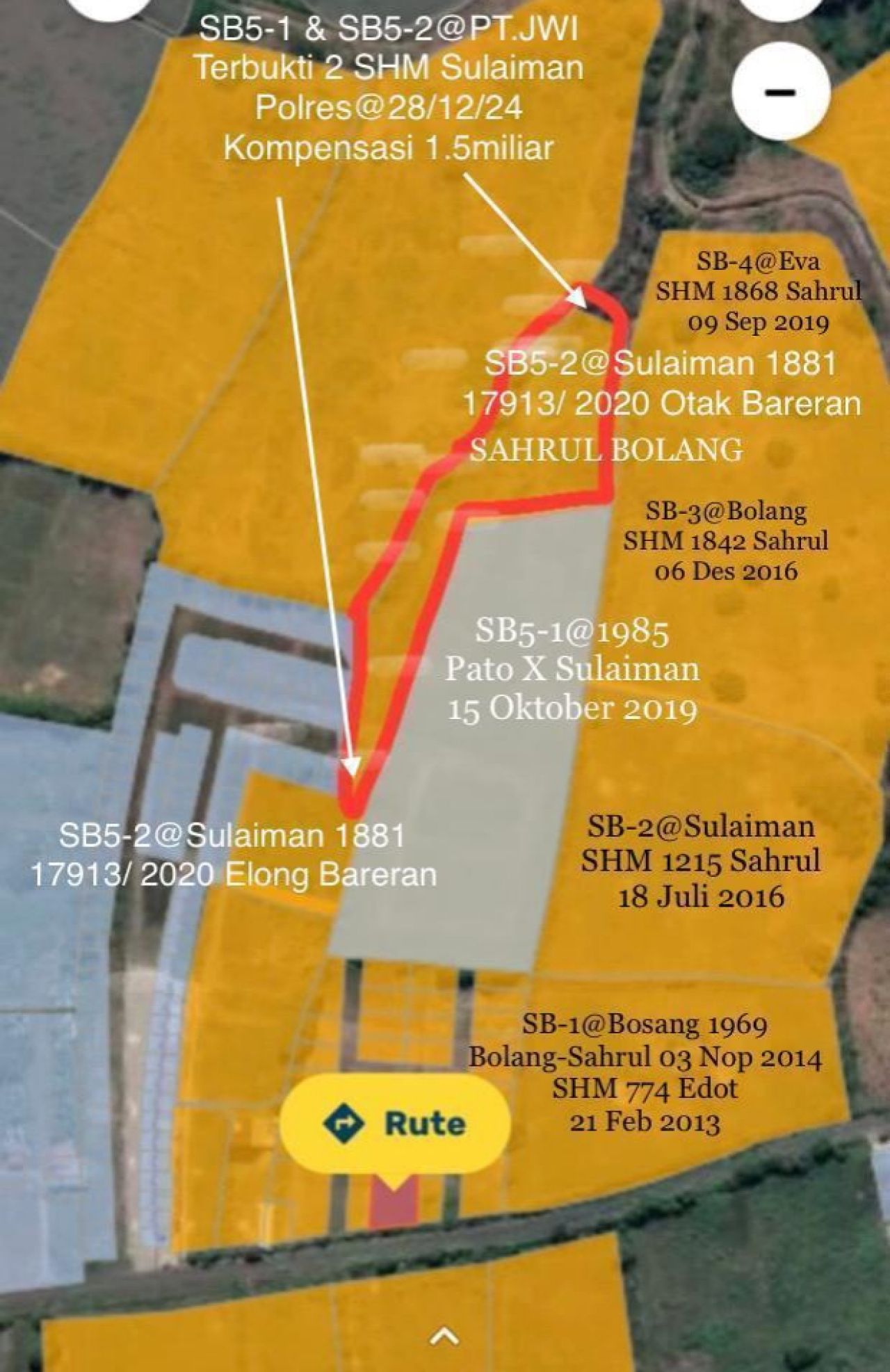Laporan Dugaan Penyerobotan Tanah di Polres Sumbawa Tak Kunjung Selesai, Sahrul Harap Kasusnya Ditarik ke Polda NTB  