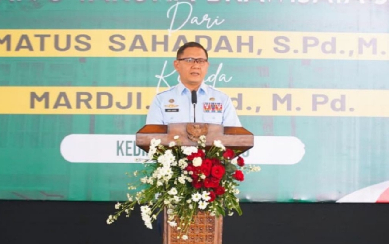 Kadindik Jatim Pimpin Sertijab Kepala SMAN 5 Taruna Brawijaya, Dorong Kepemimpinan Visioner