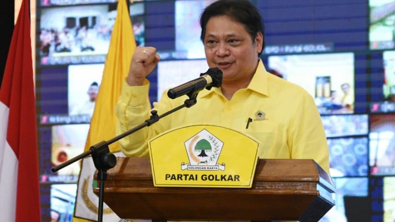 Ketua Umum DPP Partai Golkar Airlangga Hartarto 