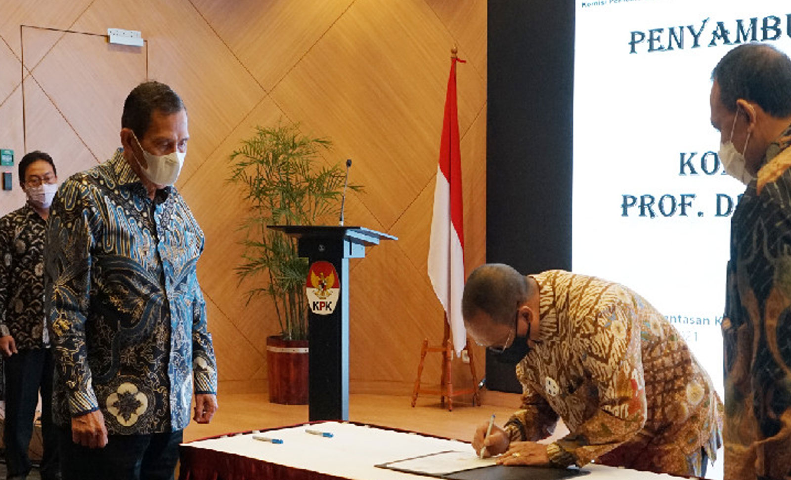 Indriyanto Seno Adji Resmi Jadi Dewan Pengawas KPK