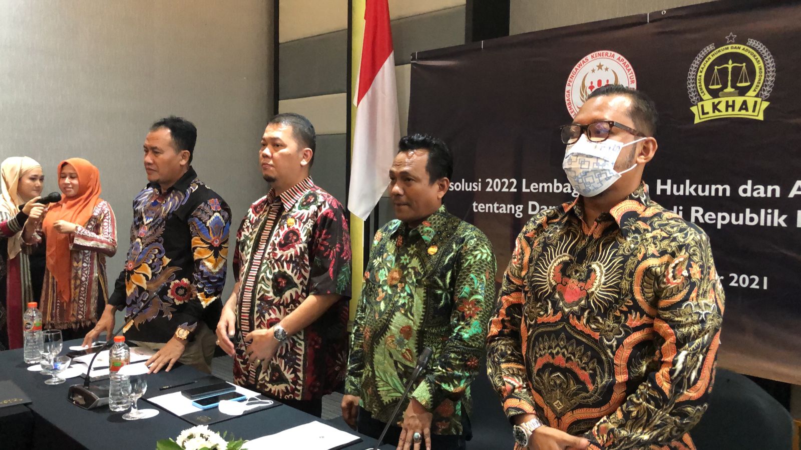 Rakernas Lembaga Kajian Hukum dan Adovkasi Indonesia (LKHAI) Sukses