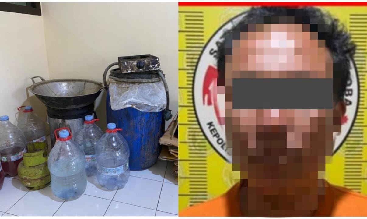 Polres Tulungagung Ungkap Kasus Produksi Miras Tanpa Ijin, Pelaku Berhasil Diamankan