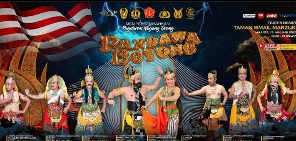 Sinergitas Budaya Bangsa, Panglima TNI dan Kapolri Tampil Dalam Pagelaran Wayang Orang