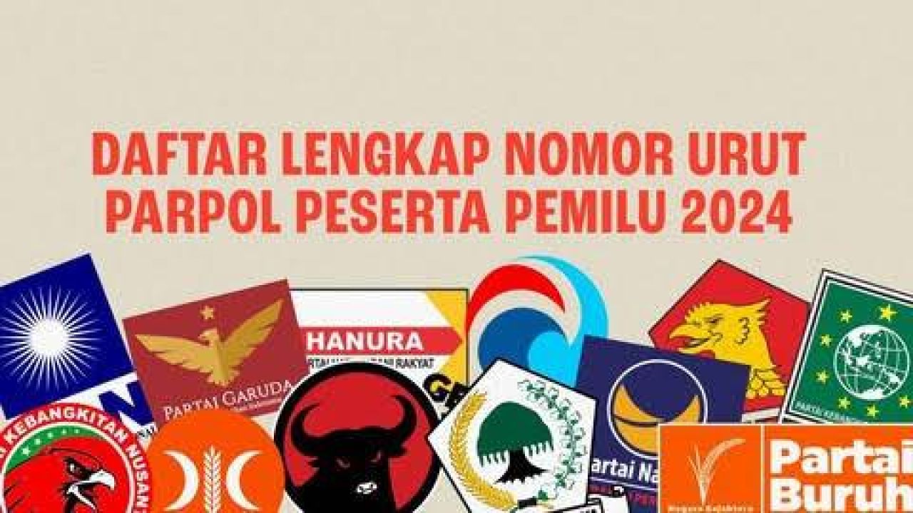partai peserta pemilu 2024 (Foto: Ist)
